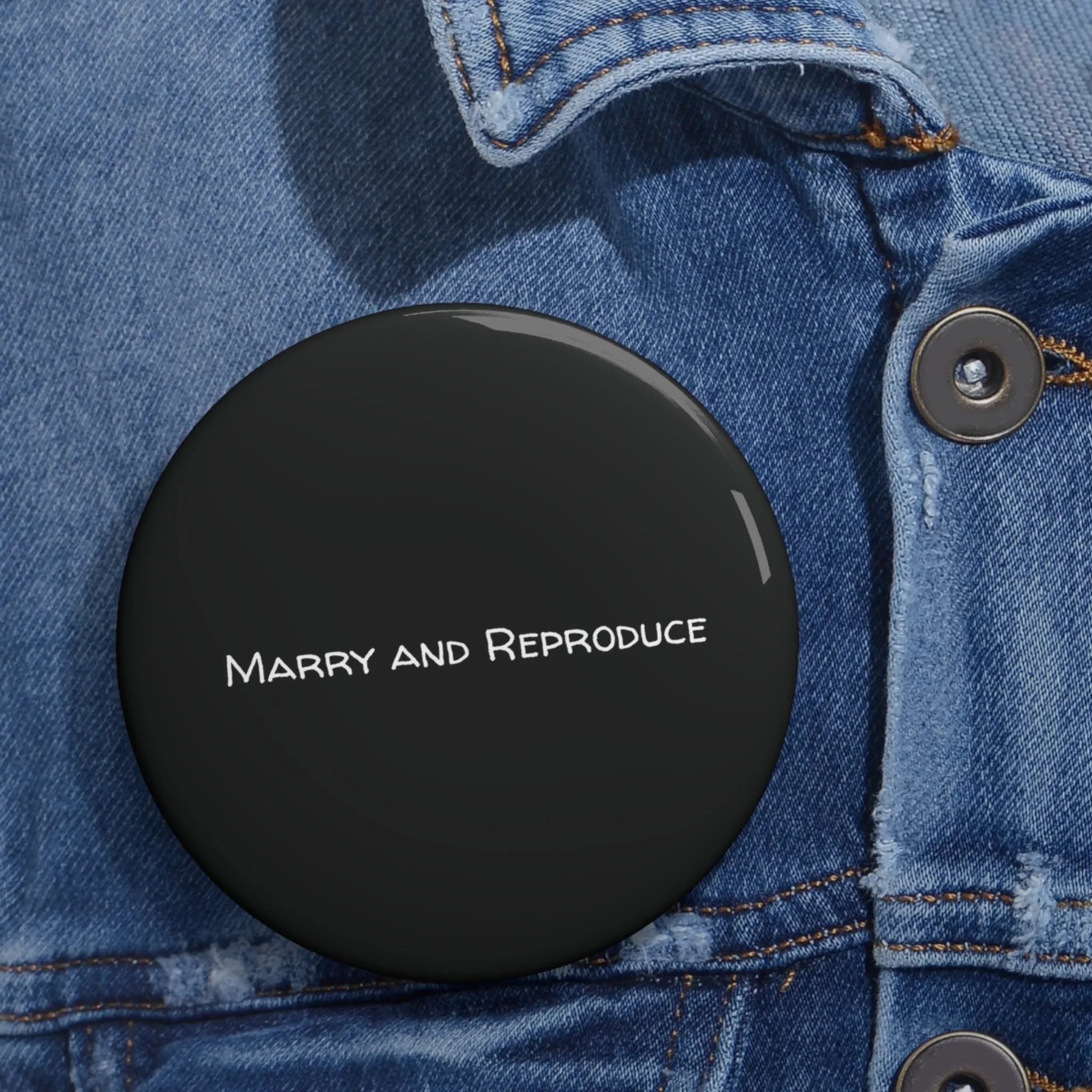 Marry and Reproduce - Pin Button