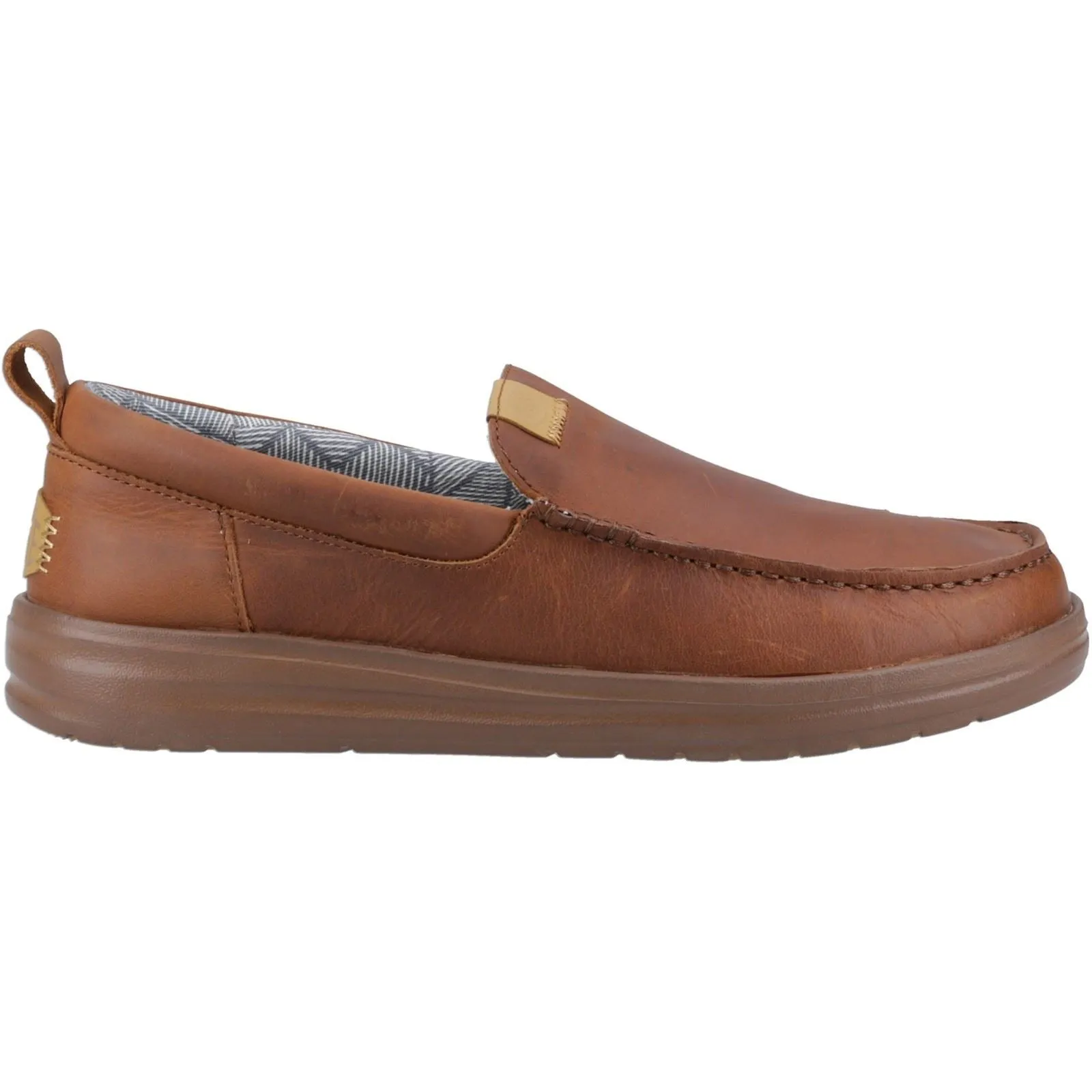 Men's Heydude 40173 Wally Grip Moc Craft Leather Shoes