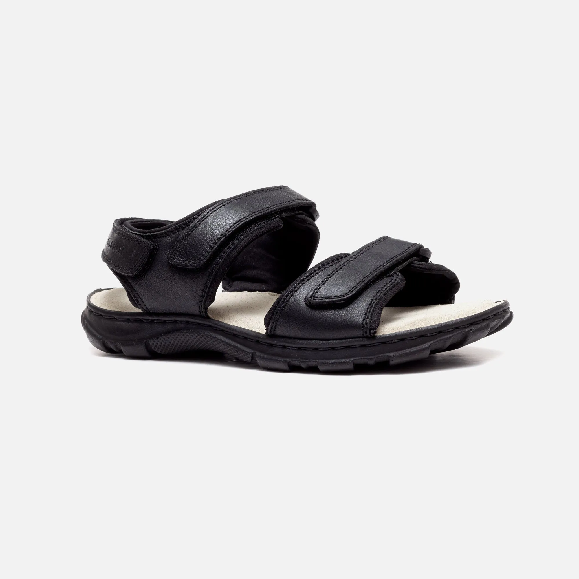 Mens Wide Fit James Leather Sandals by Tredd Well