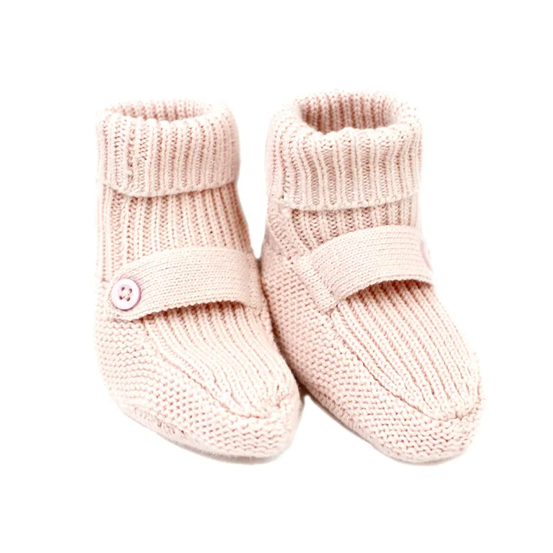 Milan Organic Knit Baby Booties Shoes (4 Colors)