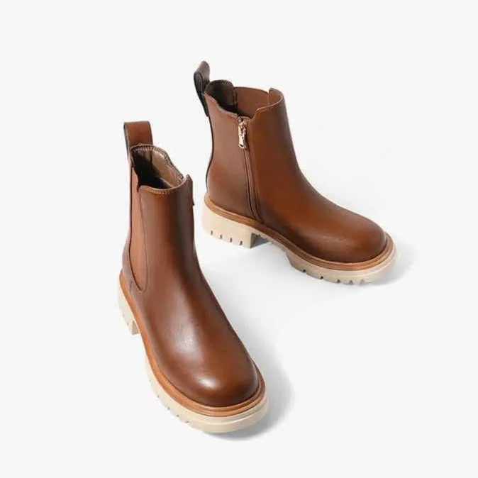 Minimalist Slip-On Chelsea Boots