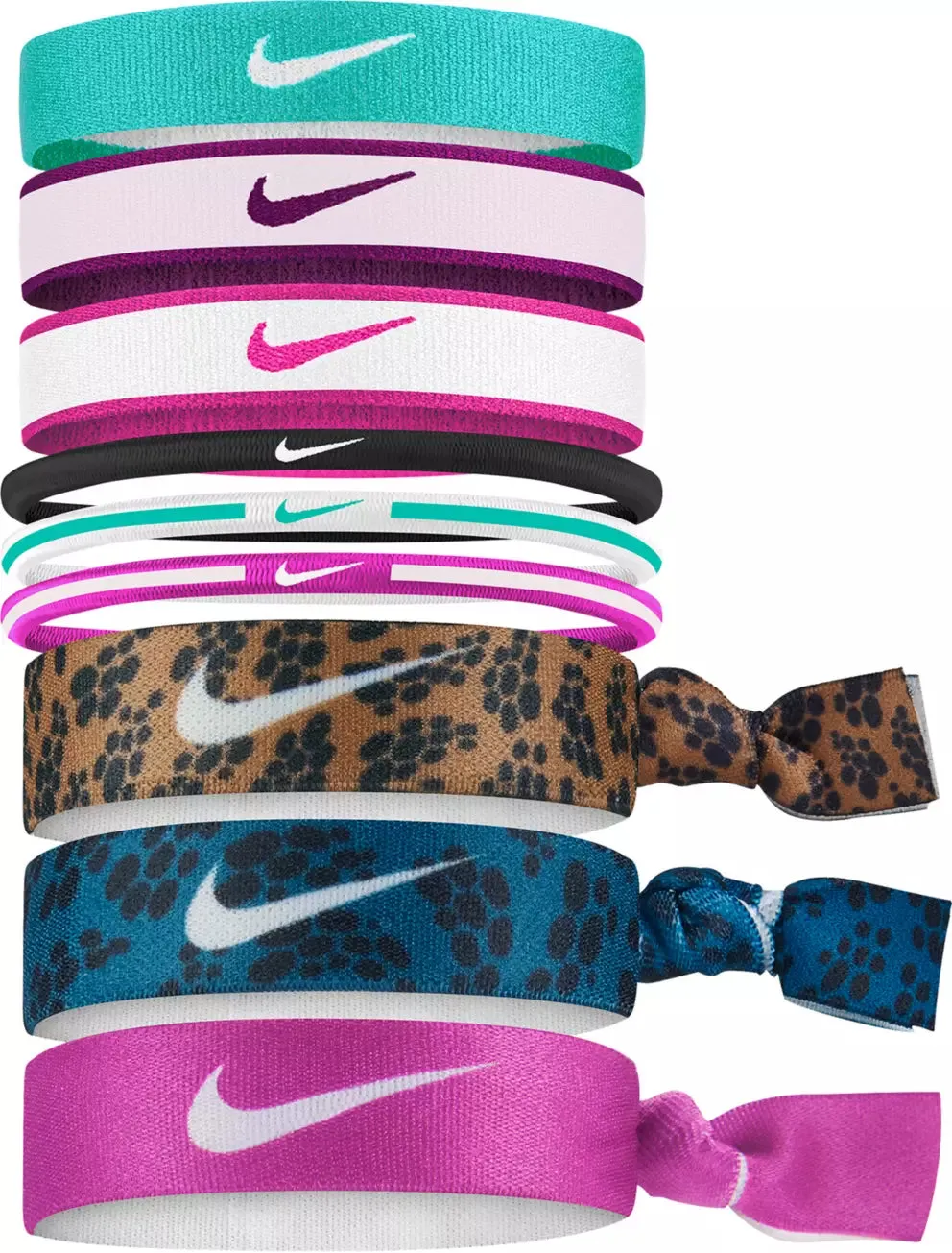 Nike 9Pk Mixed Hairbands