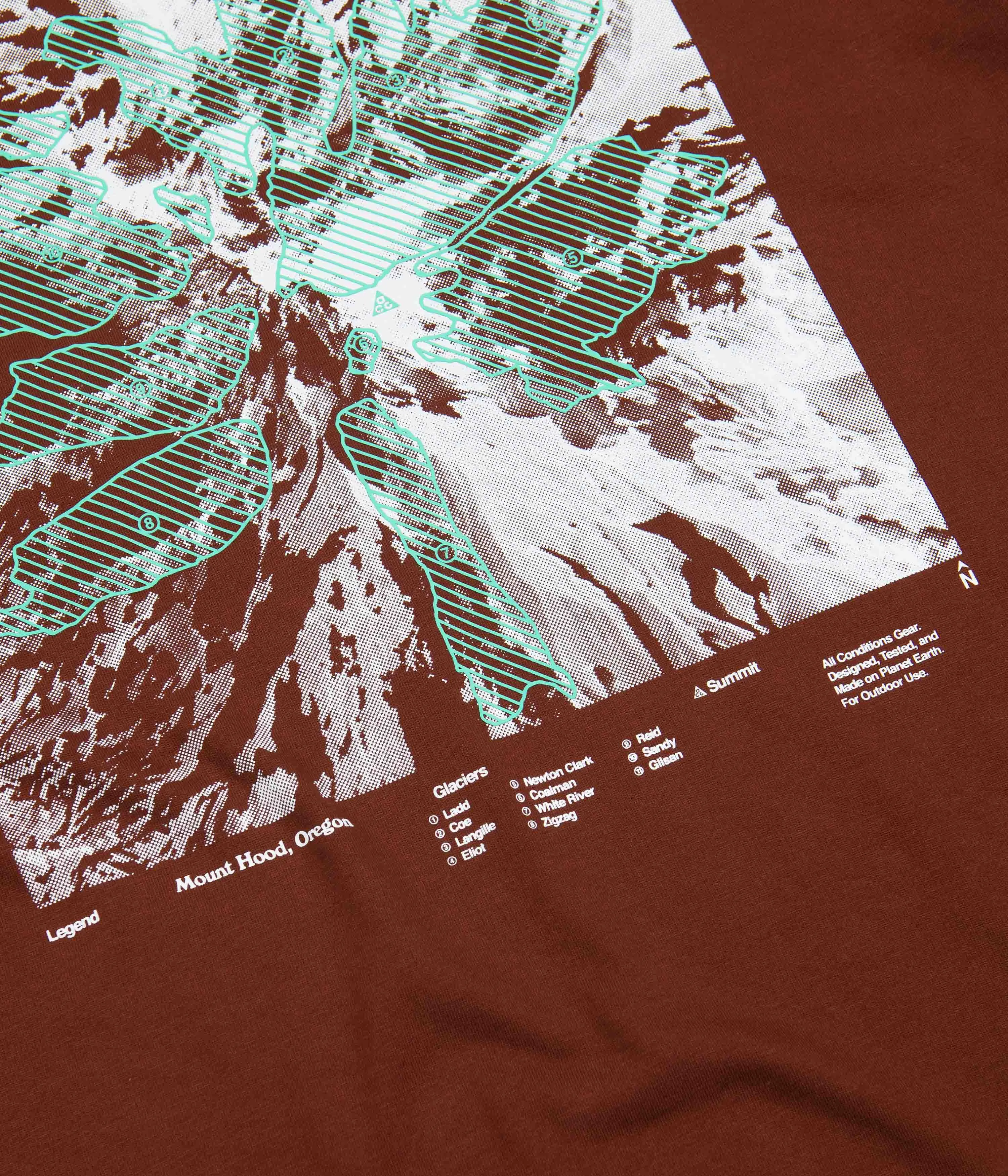 Nike ACG Glacier T-Shirt - Oxen Brown