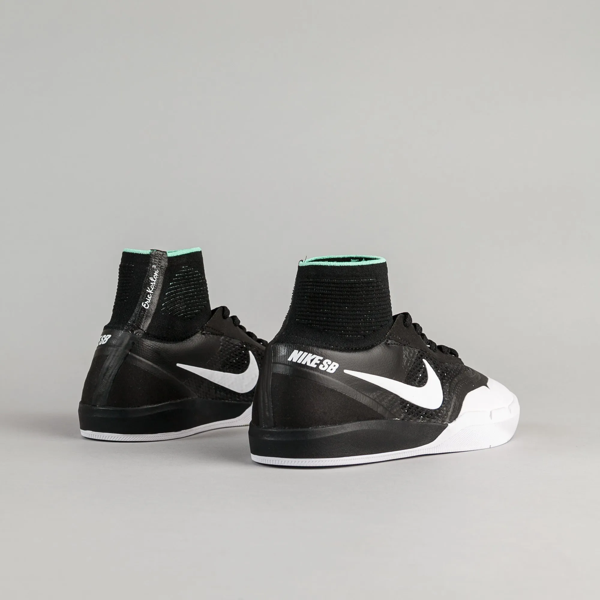 Nike SB Koston 3 Hyperfeel XT Shoes - Black / White