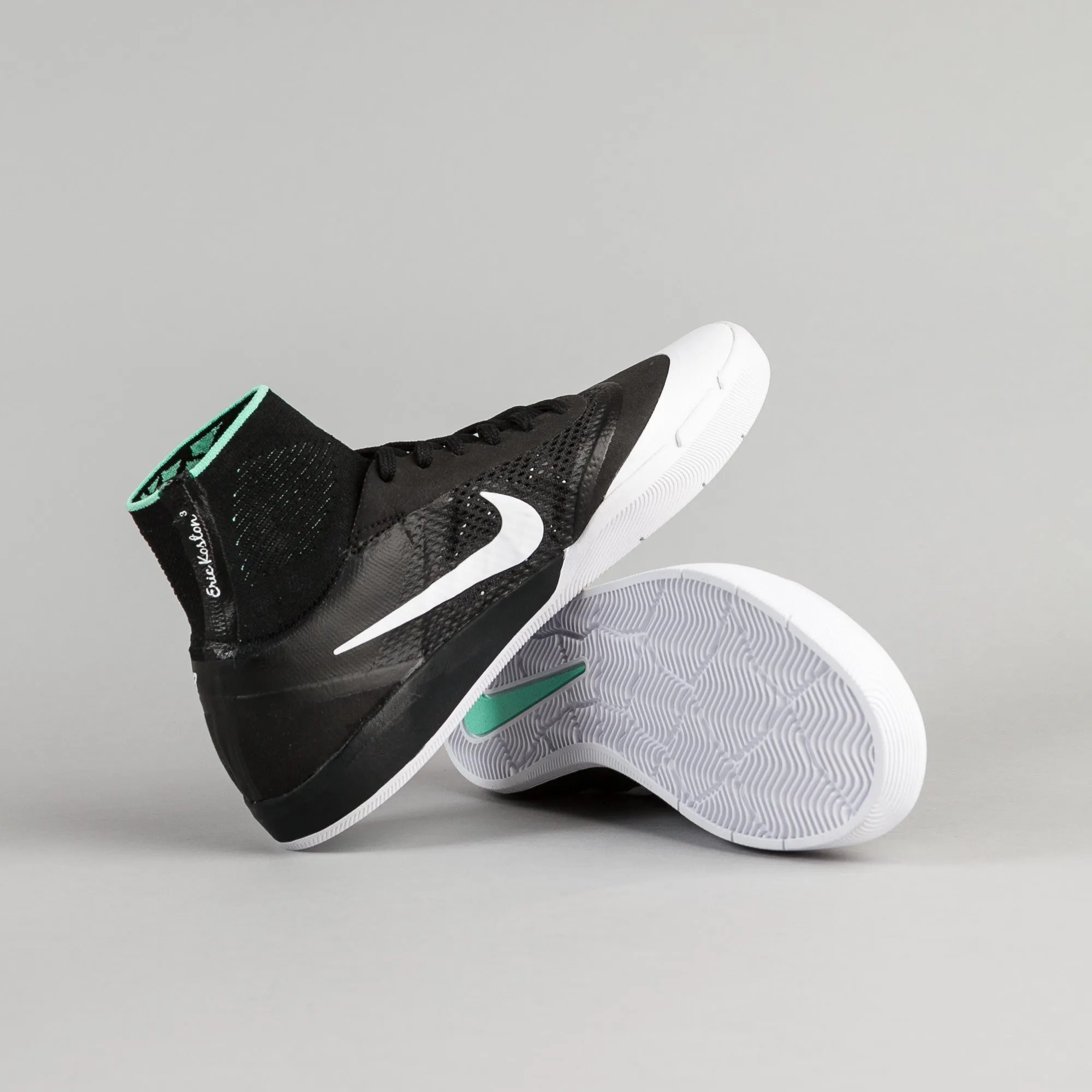 Nike SB Koston 3 Hyperfeel XT Shoes - Black / White