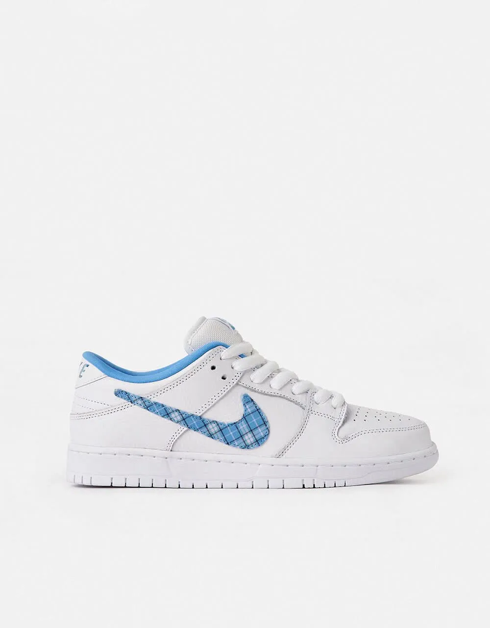 Nike SB 'Nicole Hause' Dunk Low Pro QS Skate Shoes - White/University Blue-White