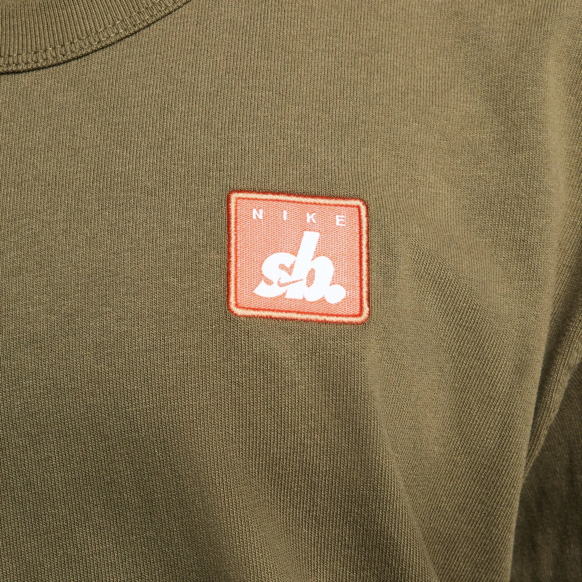 Nike SB Patch Skate T-Shirt (Olive Green)