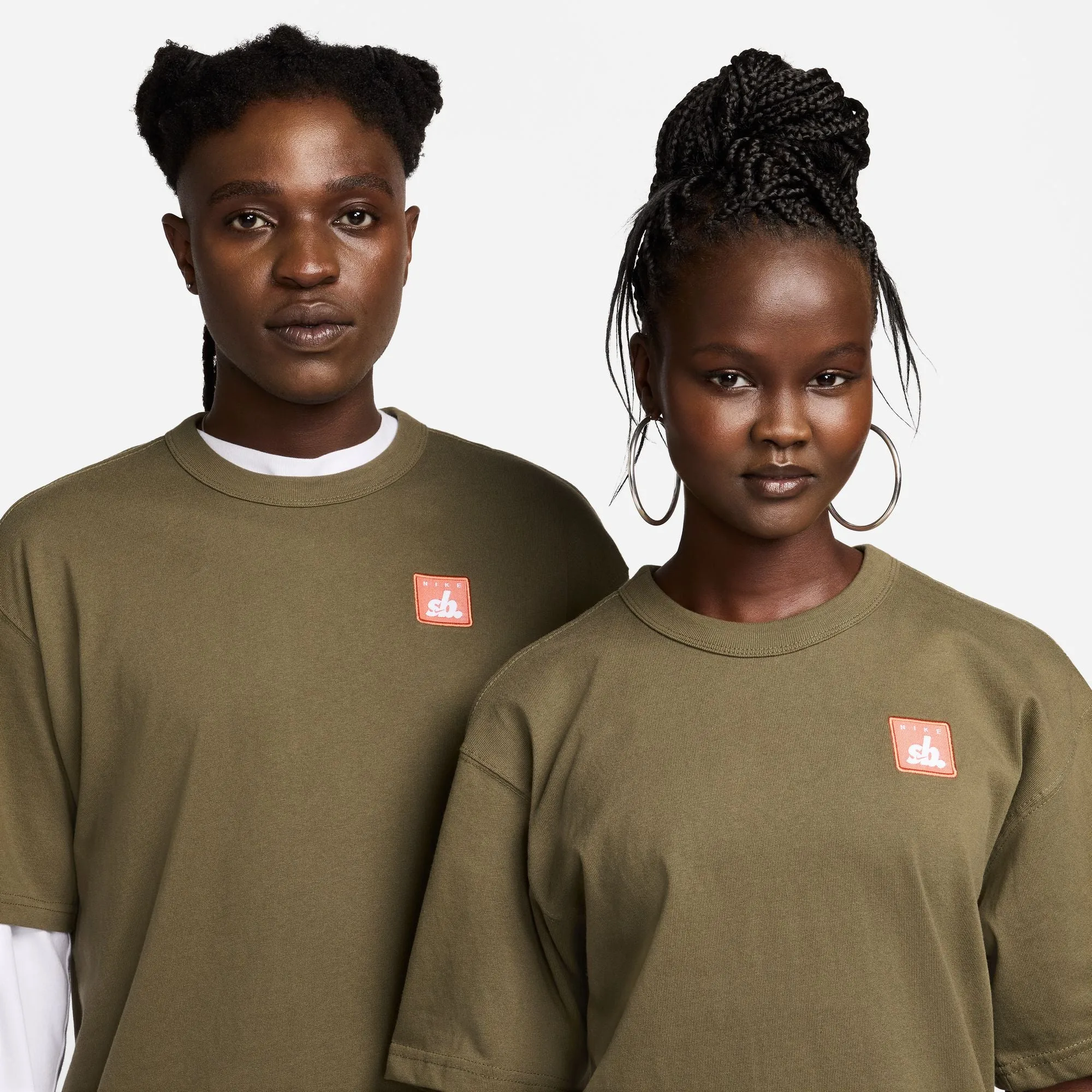 Nike SB Patch Skate T-Shirt (Olive Green)