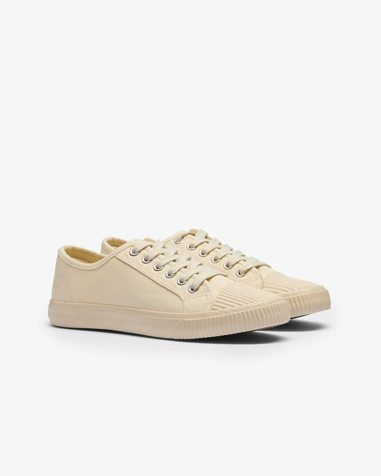 Noskin Shell-Toe Ecru Sneaker