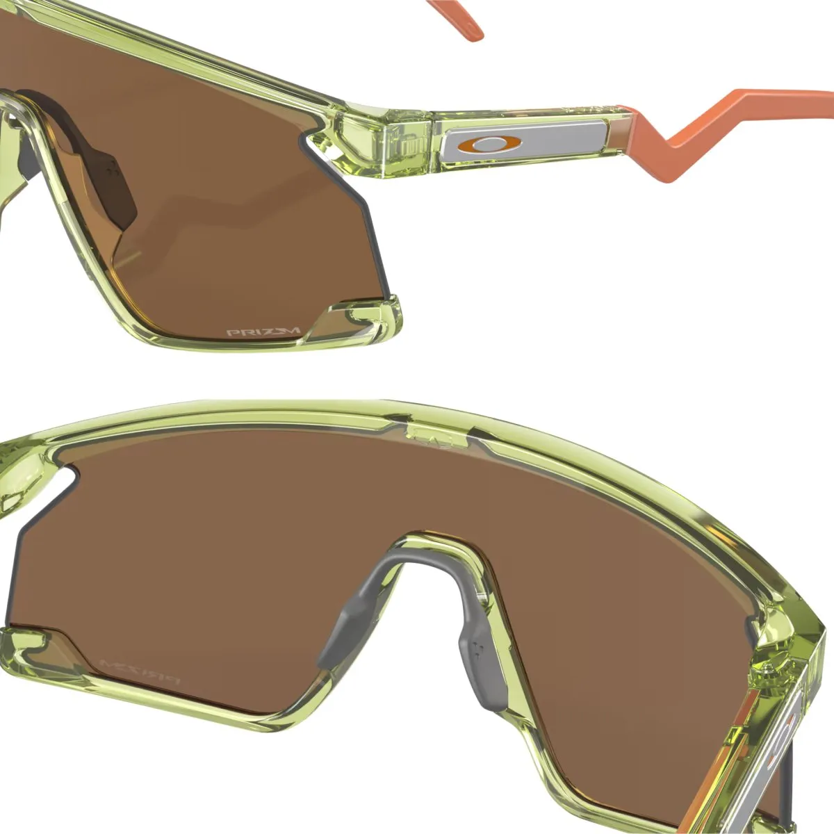 Oakley BXTR Prizm Bronze Lenses/Transparent Fern Frame