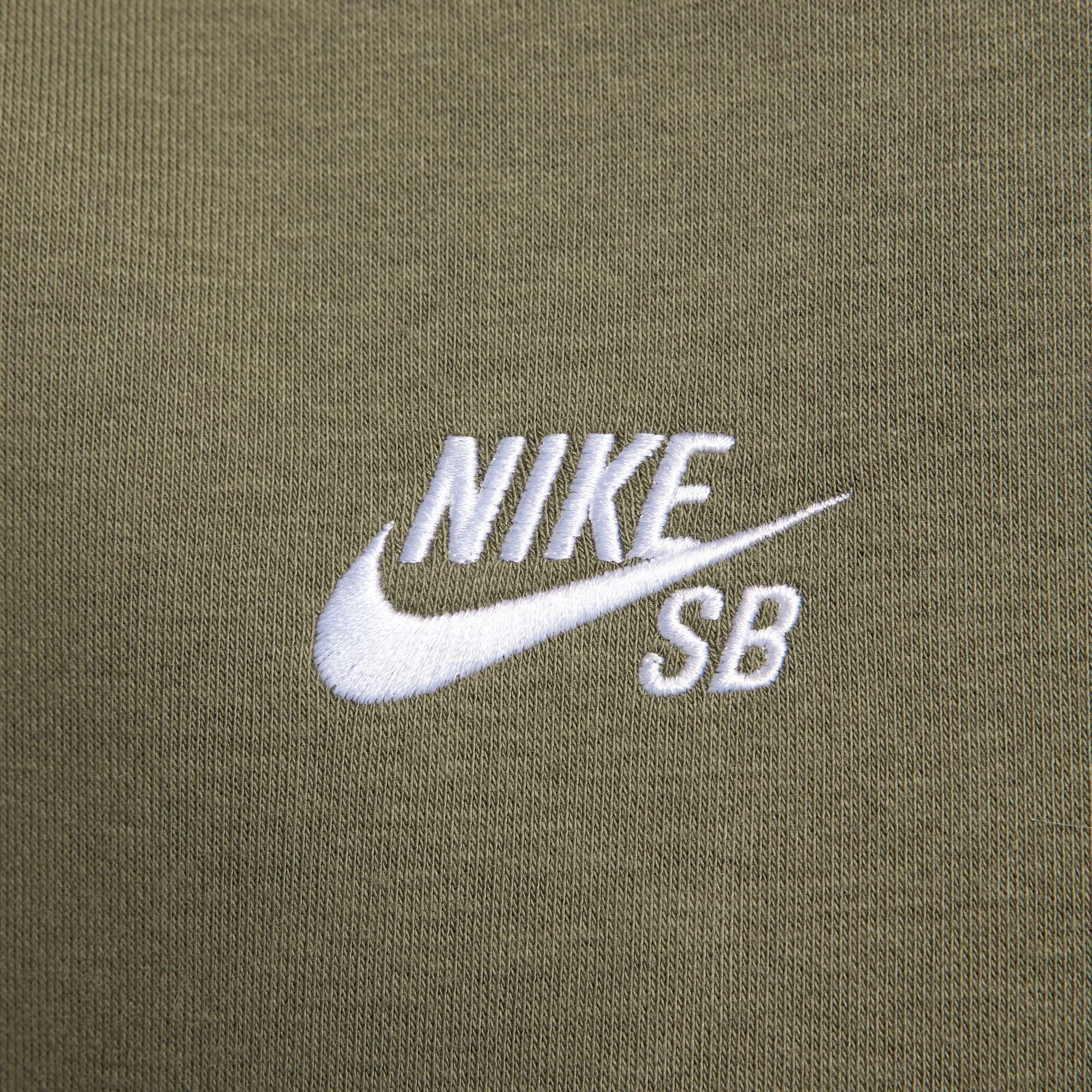 OLYMPIC HOODIE MEDIUM OLIVE / WHITE