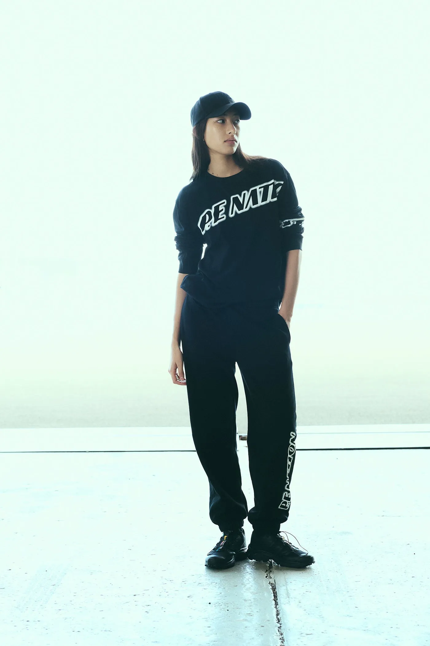 P.E Nation - Tiebreak Trackpant in Black