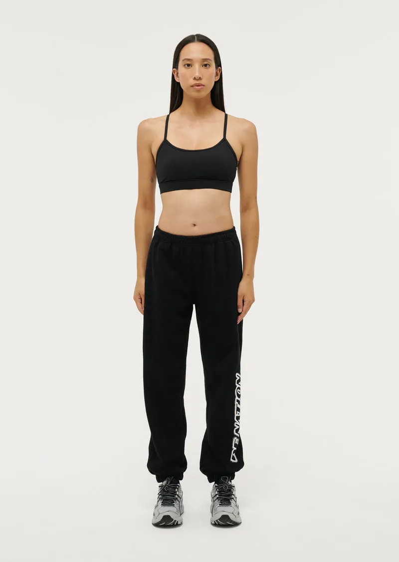 P.E Nation - Tiebreak Trackpant in Black