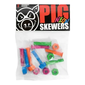 Pig Hardware Neon Skewers 1" Phillips