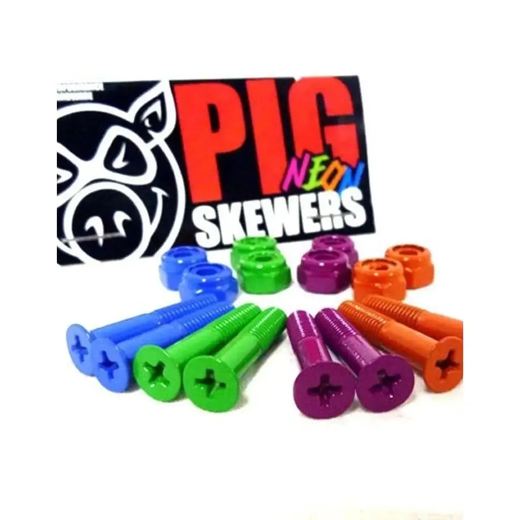 Pig Hardware Neon Skewers 1" Phillips