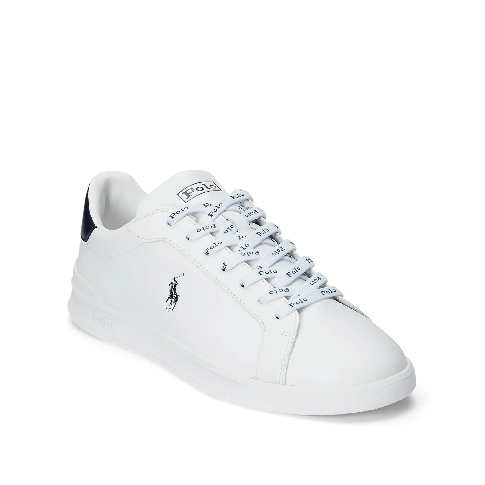 Polo Ralph Lauren - Heritage Court II Sneaker with Navy Logos