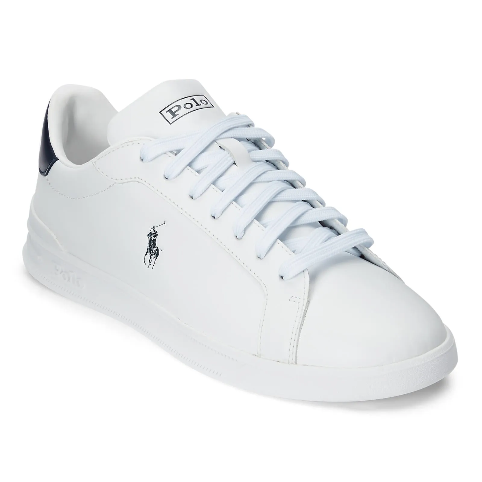 Polo Ralph Lauren - Heritage Court II Sneaker with Navy Logos