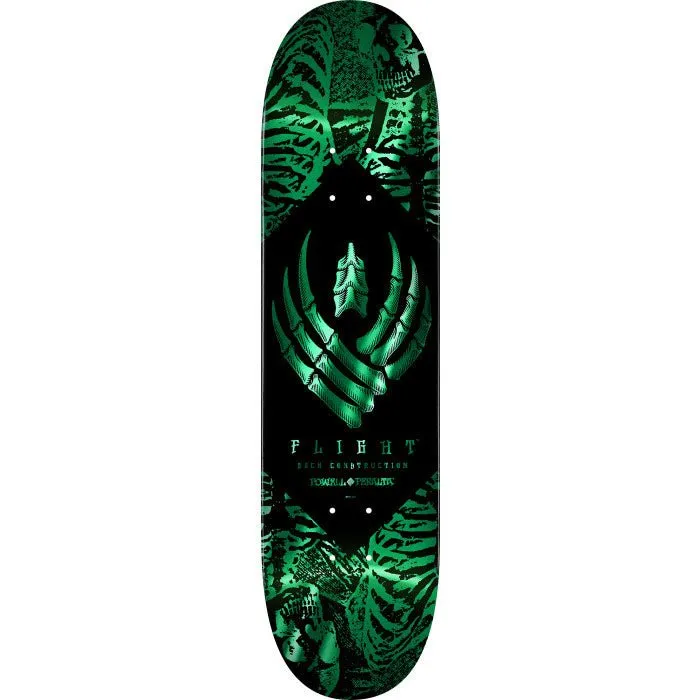 Powell Peralta 8.13" Skeleton Foil Teal FLIGHT® K26 Skateboard Deck