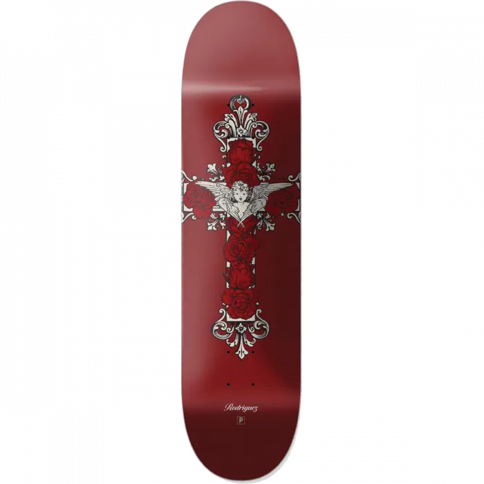 Primitive Rodriguez Treasure 8.25" Red Skateboard Deck