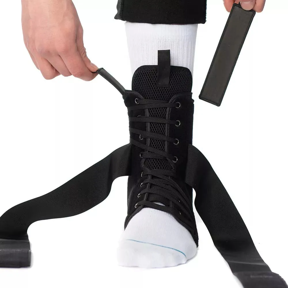 Protective Gear (Skate) - Space Brace 2.0 Quick Lace Ankle Brace - Single