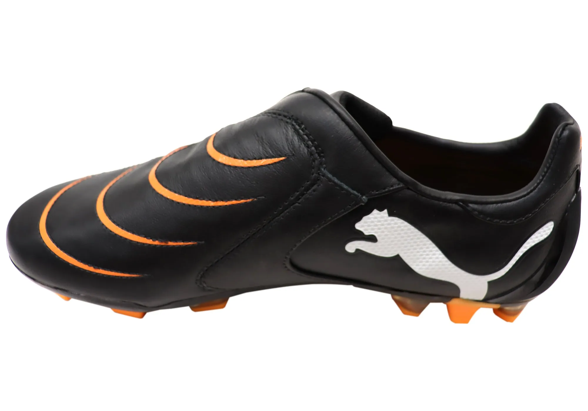 Puma Mens PowerCat 2.10 FG Comfortable Lace Up Football Boots