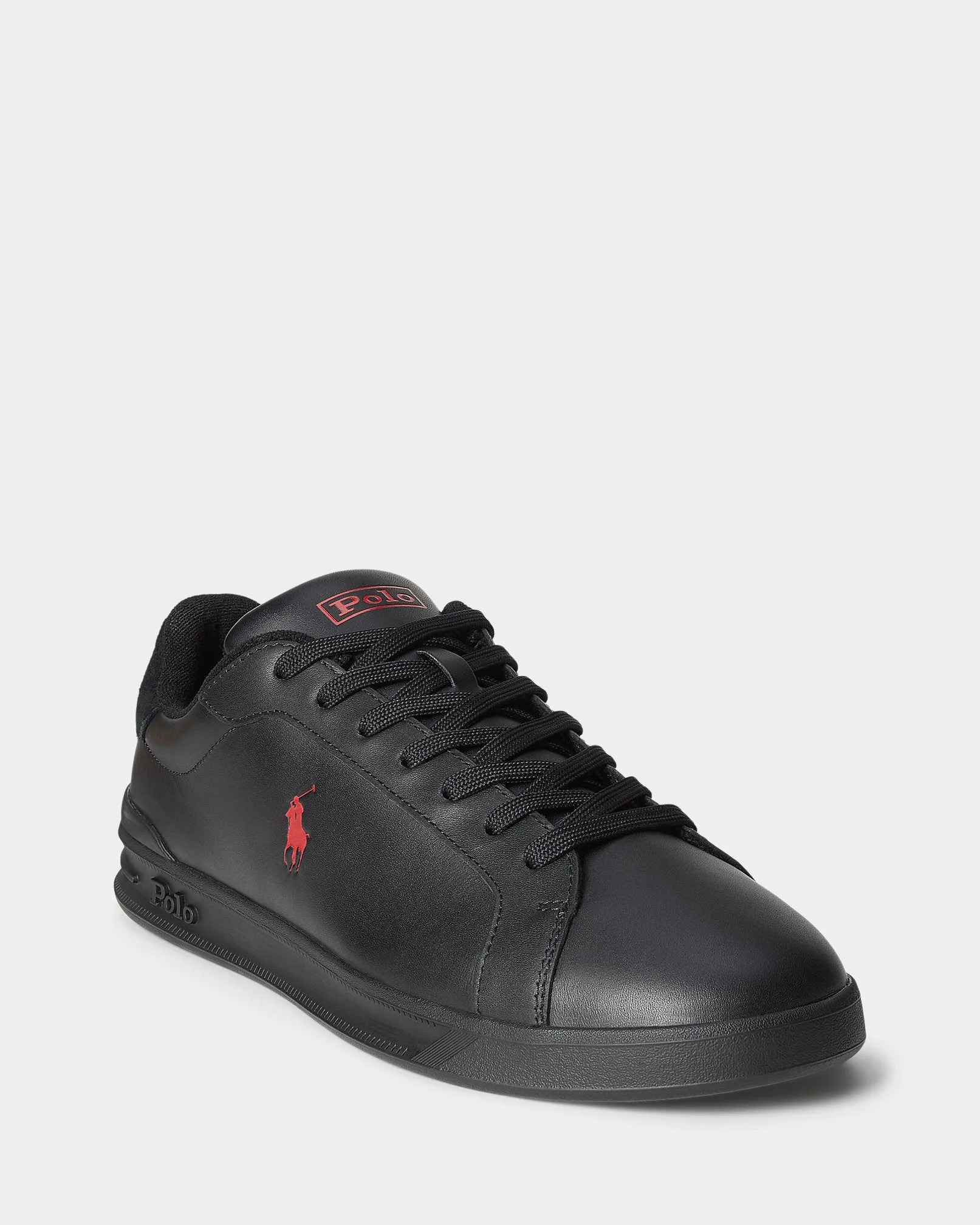 Ralph Lauren Heritage Court II Trainer | Black