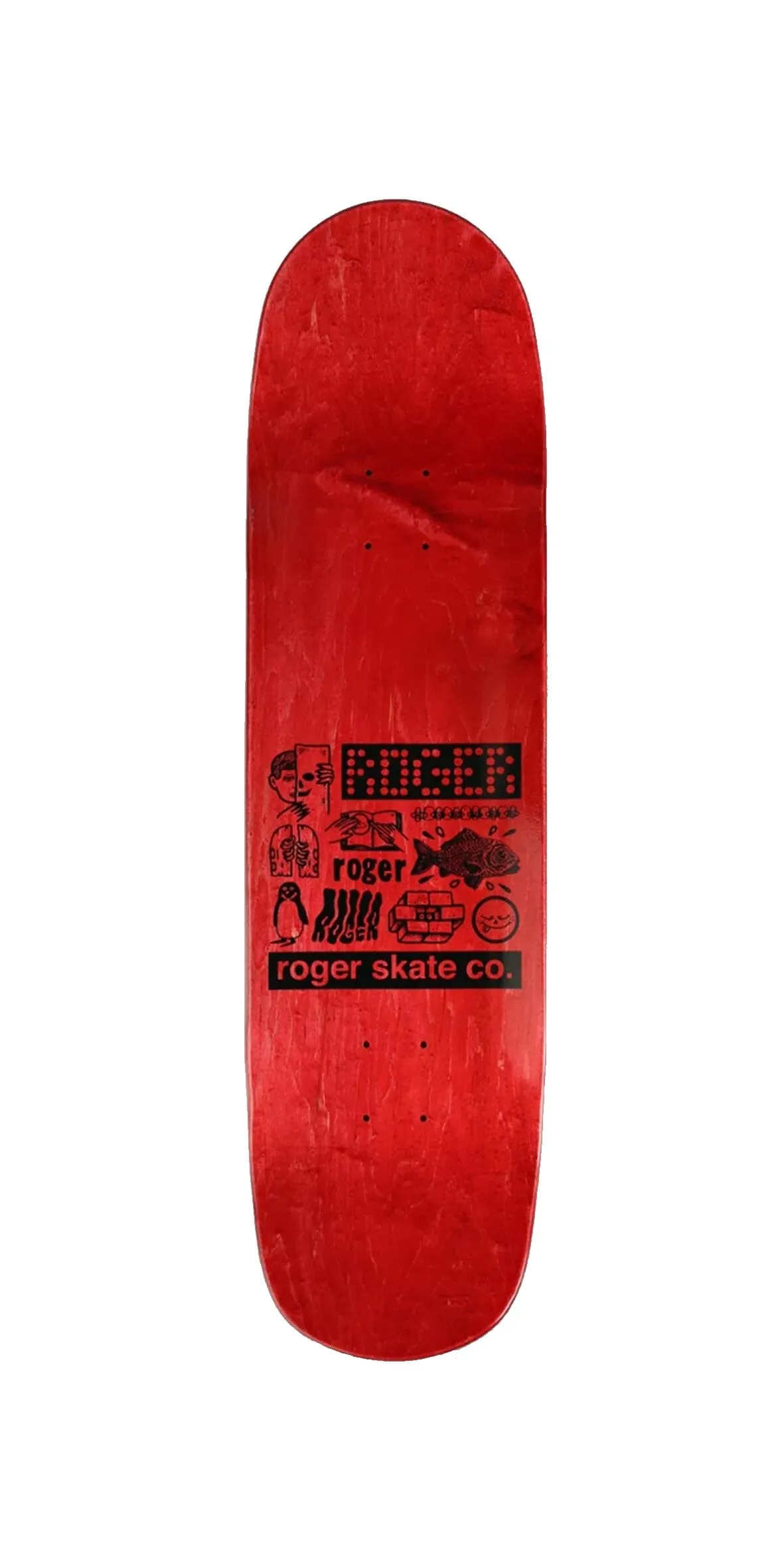 ROGER Skate Switch 8.625 x 32.16 High Concave Skateboard Deck - Tabla