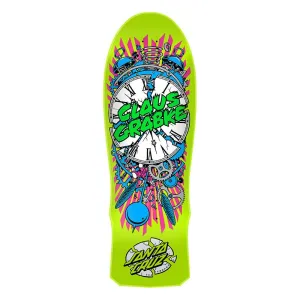 Santa Cruz 10.04" x 29.83" Grabke Exploding Clock Reissue Skateboard Deck