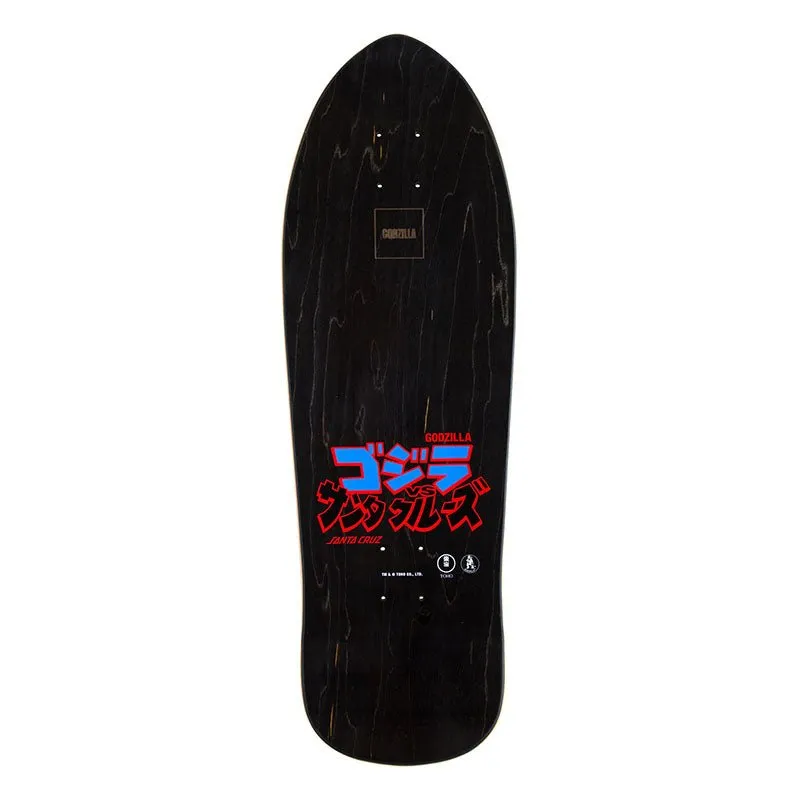 Santa Cruz 9.89" x 29.82" Godzilla Jr. Natas Skateboard Deck