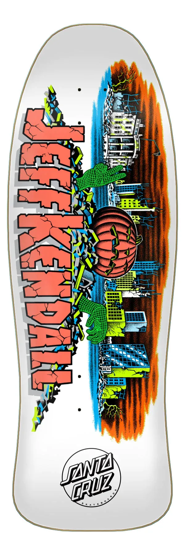 Santa Cruz Kendall Pumpkin Reissue 10in Skateboard Deck