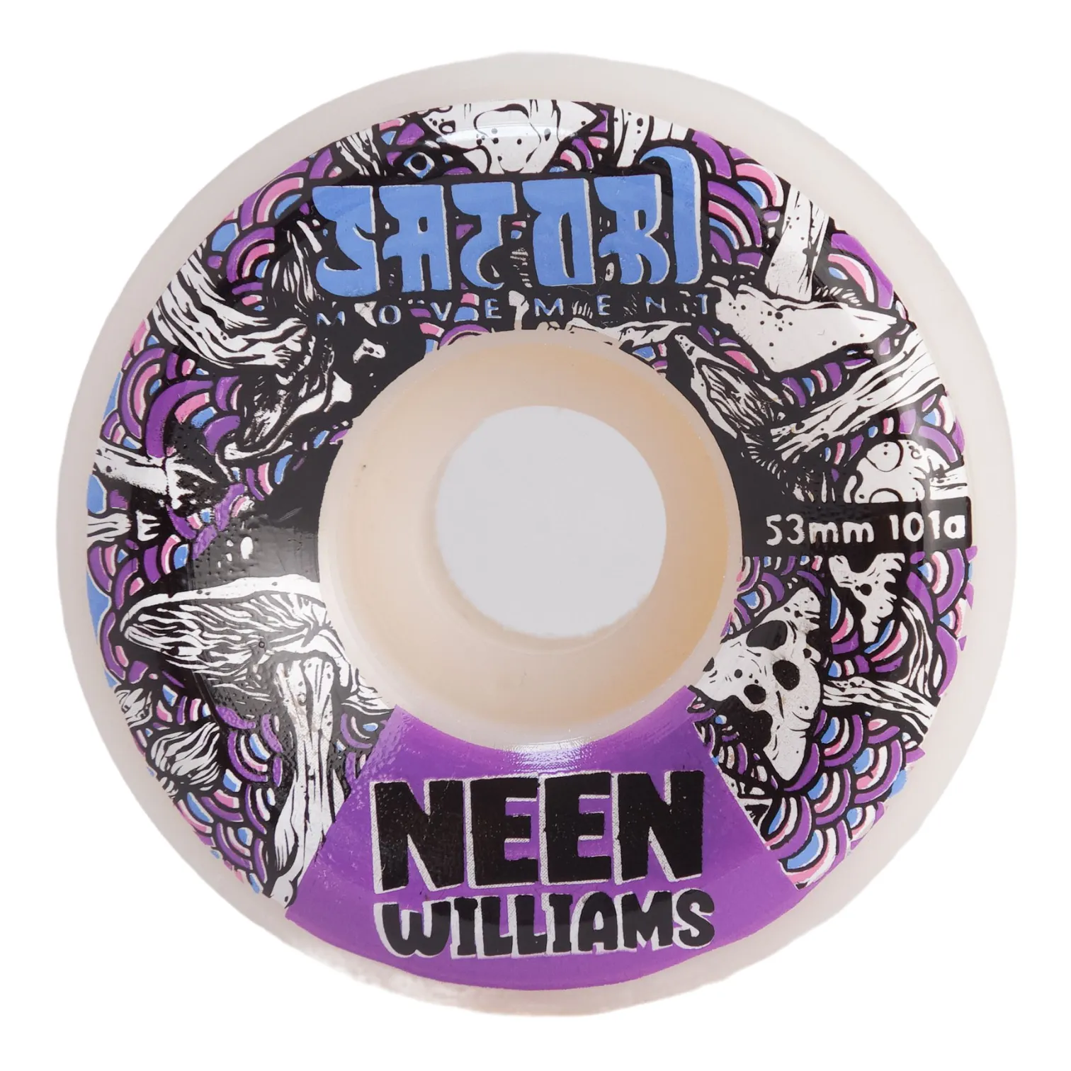 Satori Neen Williams Mushroom Wheels 53mm 101a