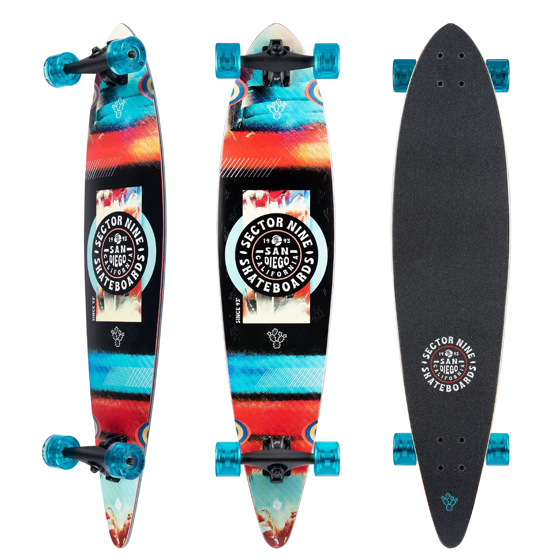 Sector 9 Ledger Fiesta Longboard Complete