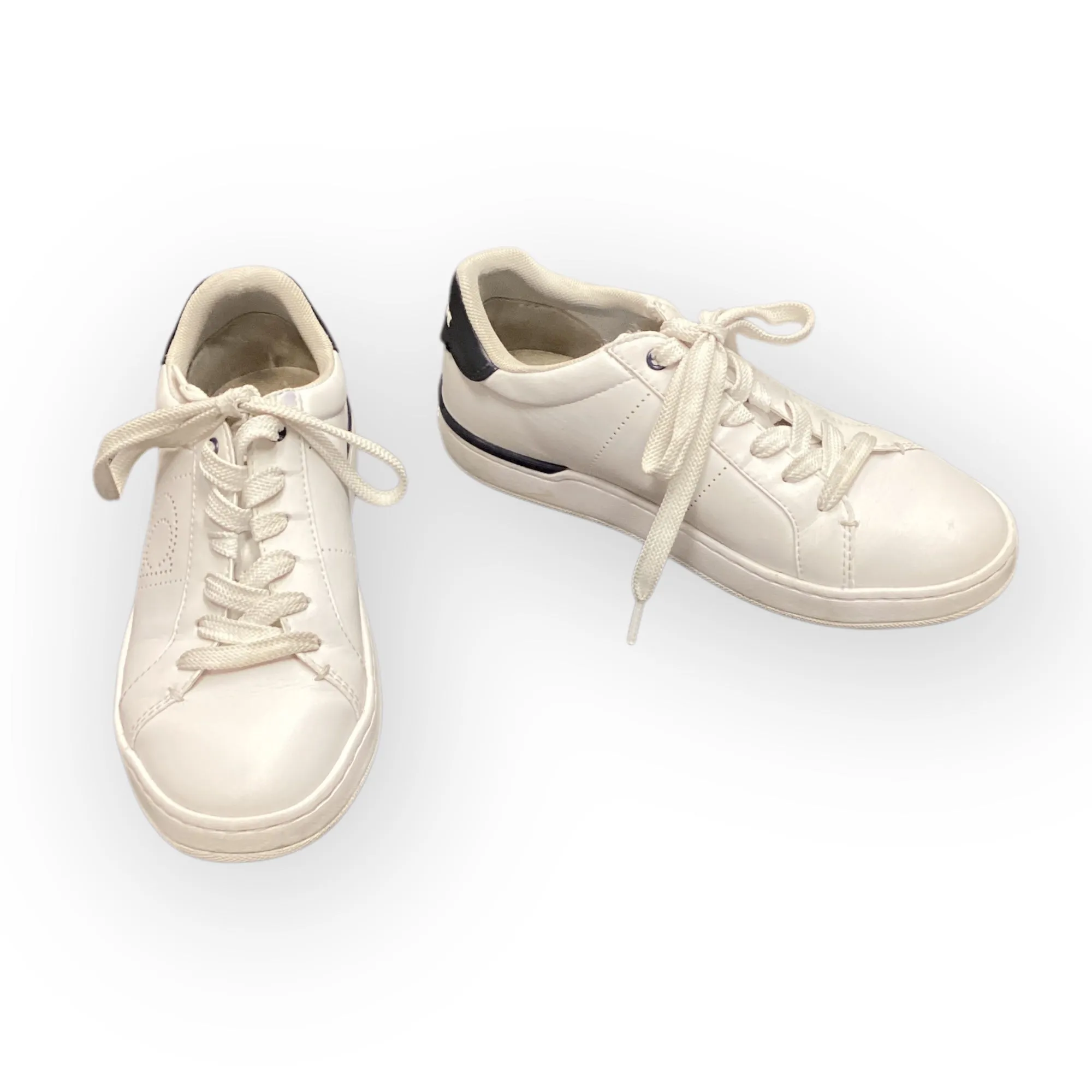 Shoes Athletic By Coach In White, Size: 6.5