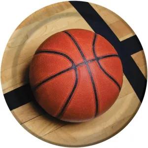 Sports Fanatics Basketball 9in Dinner Plates