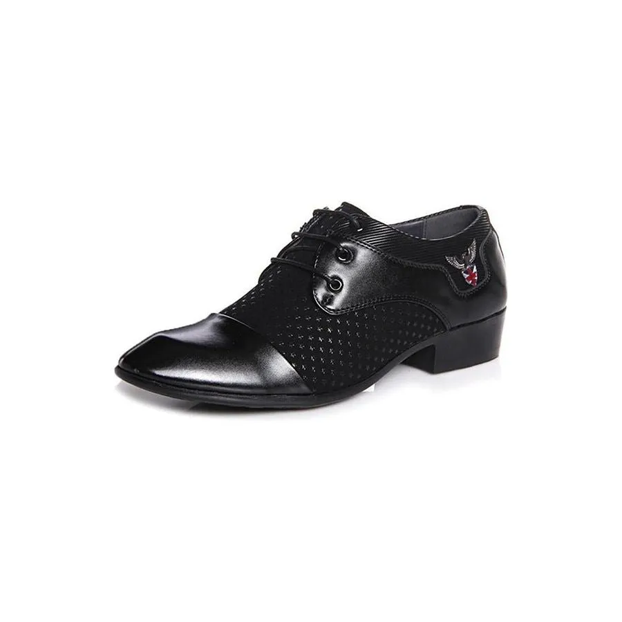 StarLuxe Exotic Lace-Up Formal Dress Shoes