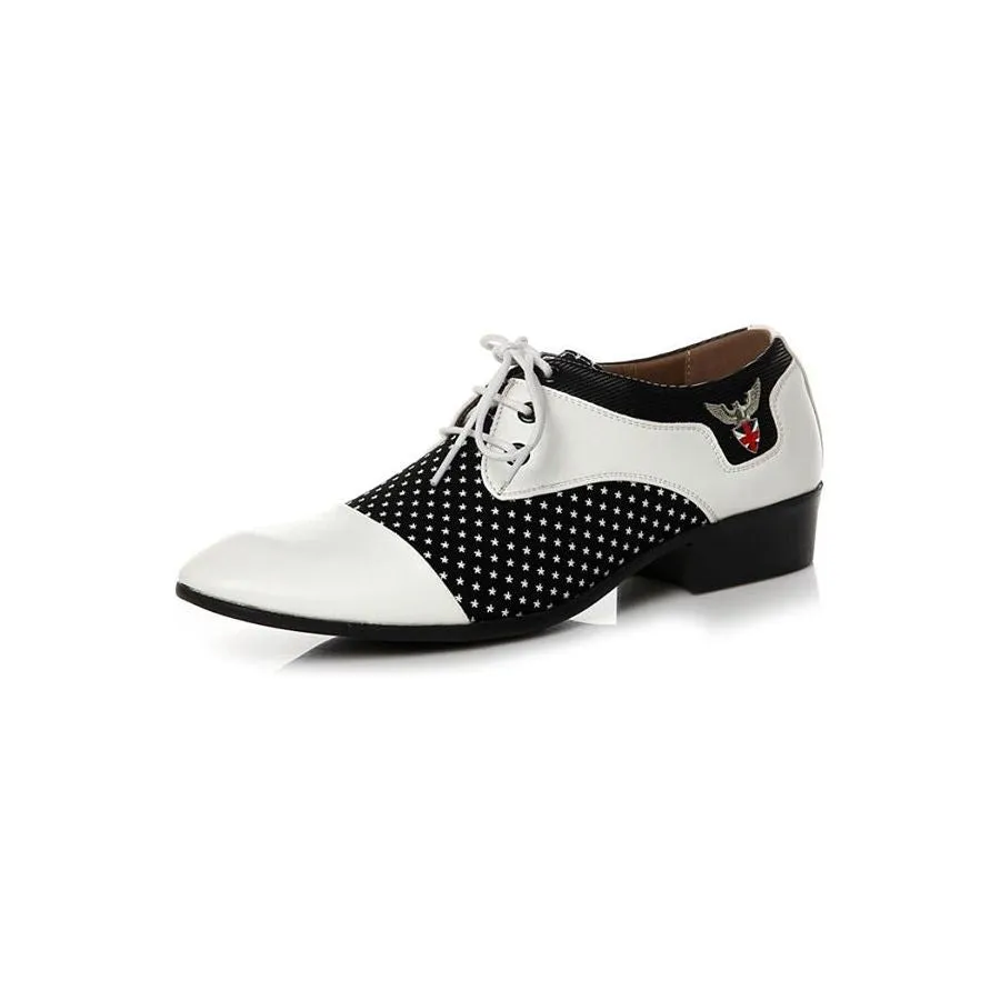 StarLuxe Exotic Lace-Up Formal Dress Shoes