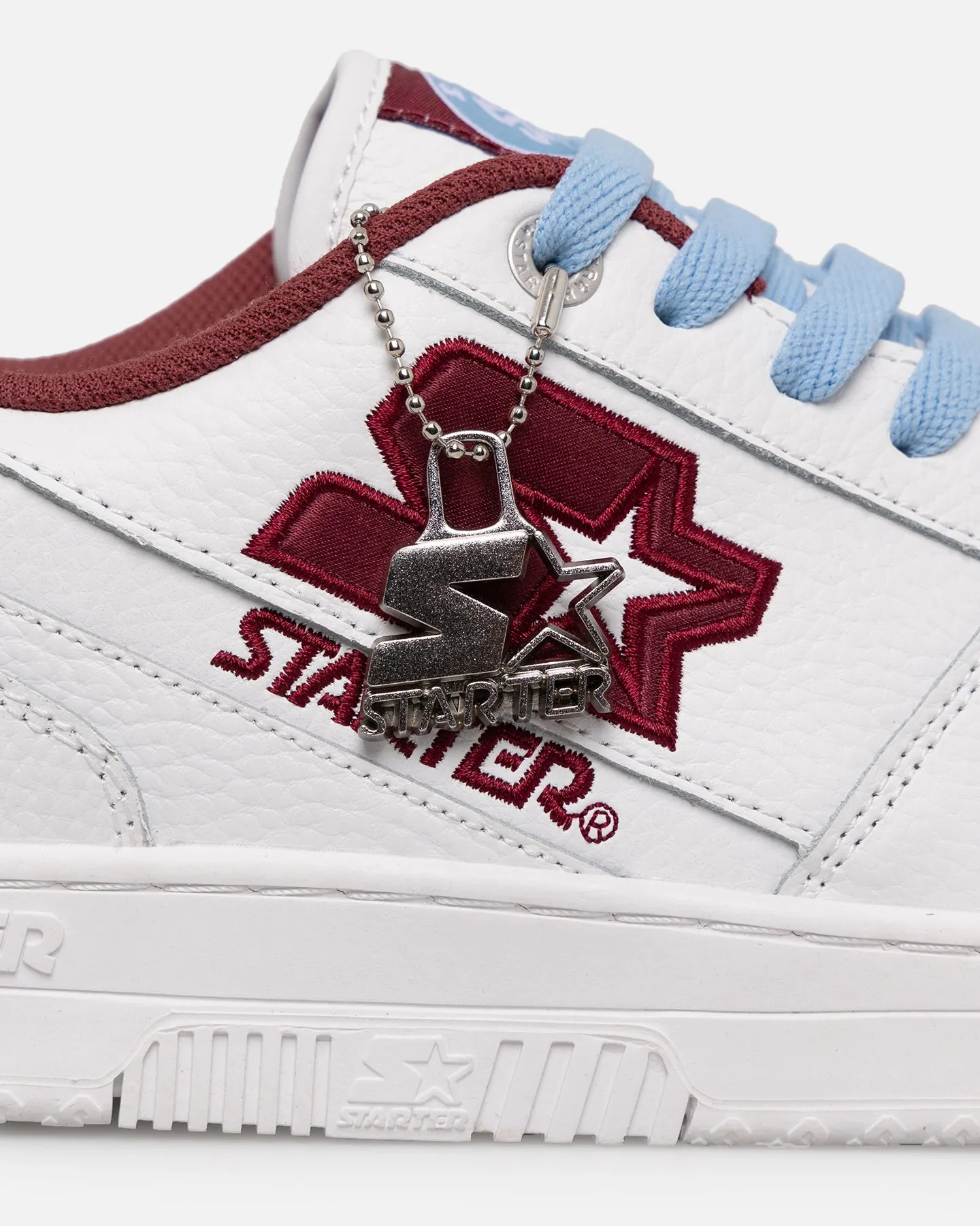 Starter S5 Low White/Maroon