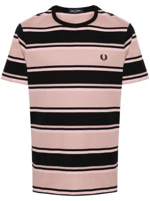 striped cotton T-shirt