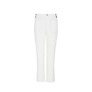 SVG Golf Women's High Waist White Flared Pants