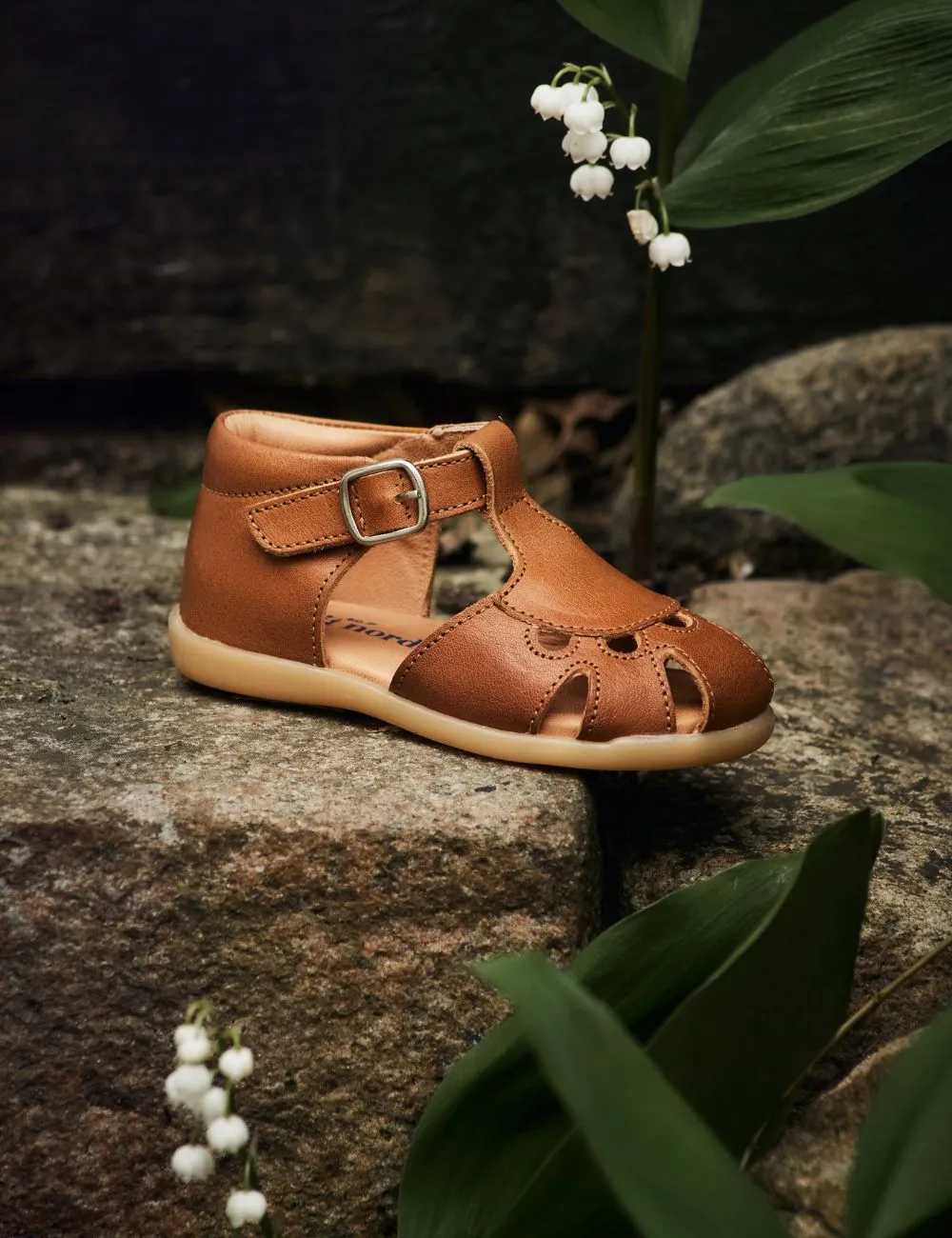 Sweetheart Sandal - Cognac