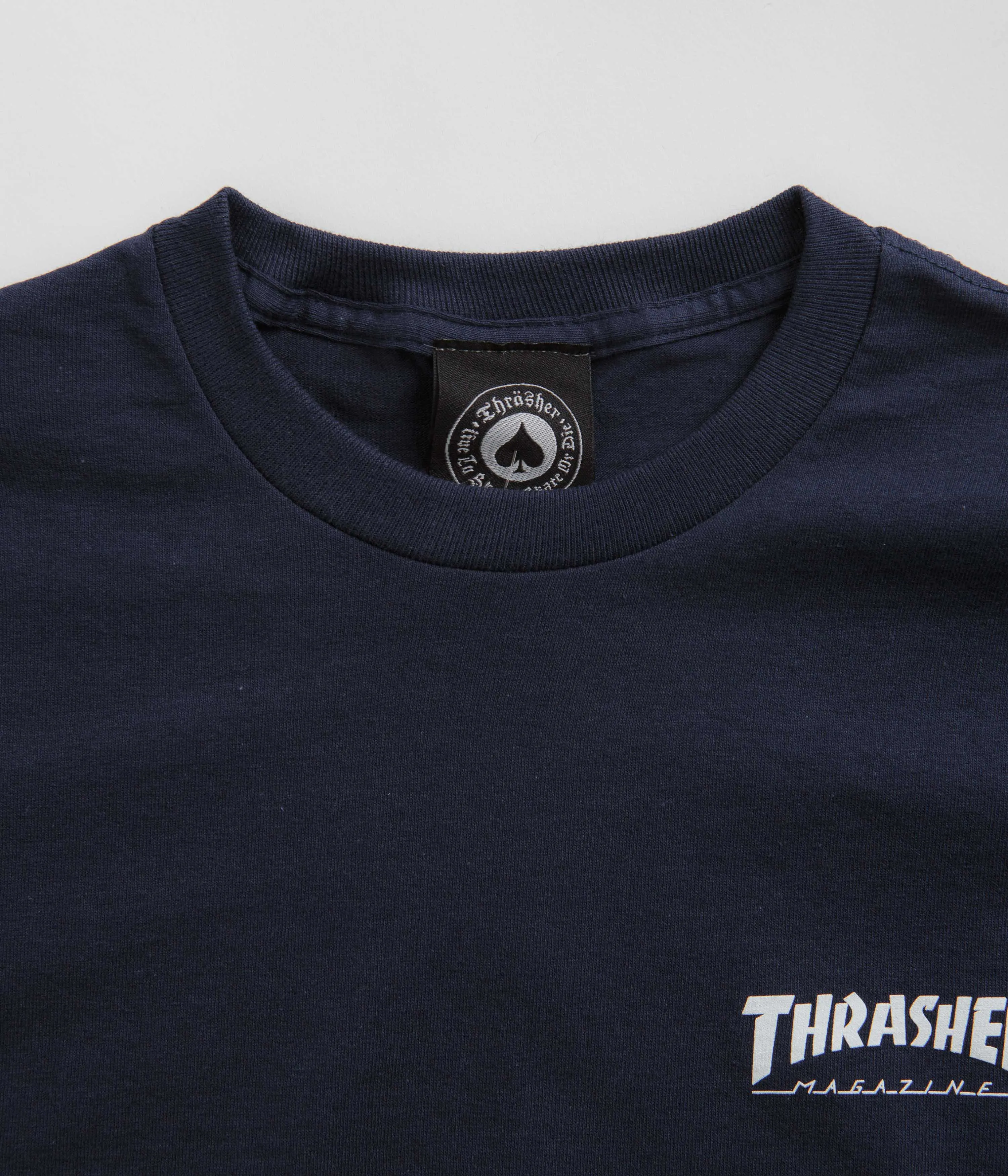 Thrasher Little Thrasher T-Shirt - Navy