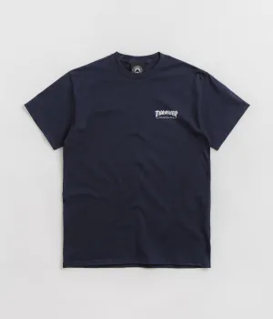 Thrasher Little Thrasher T-Shirt - Navy