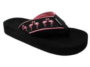 *Tidewater Flip-Flops - Pink Flamingo