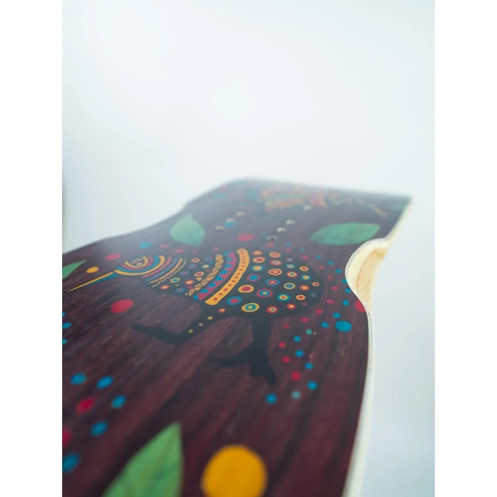 Timber Kiwi 46" Dancing Freestyle Longboard Deck - Flex-2