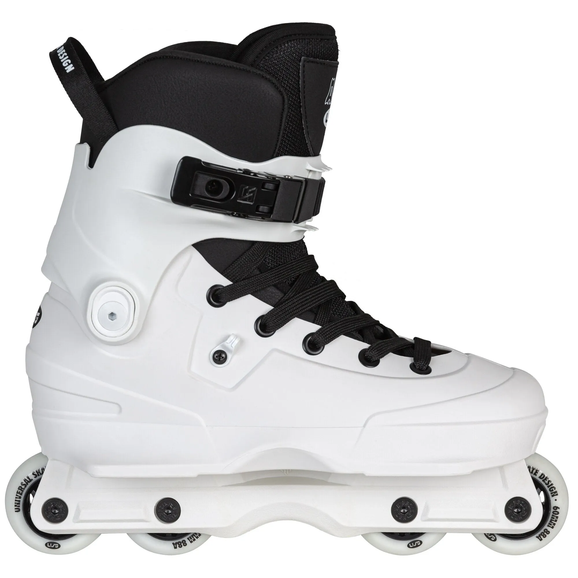 USD - Aeon Team 60 White Aggressive Inline Skates