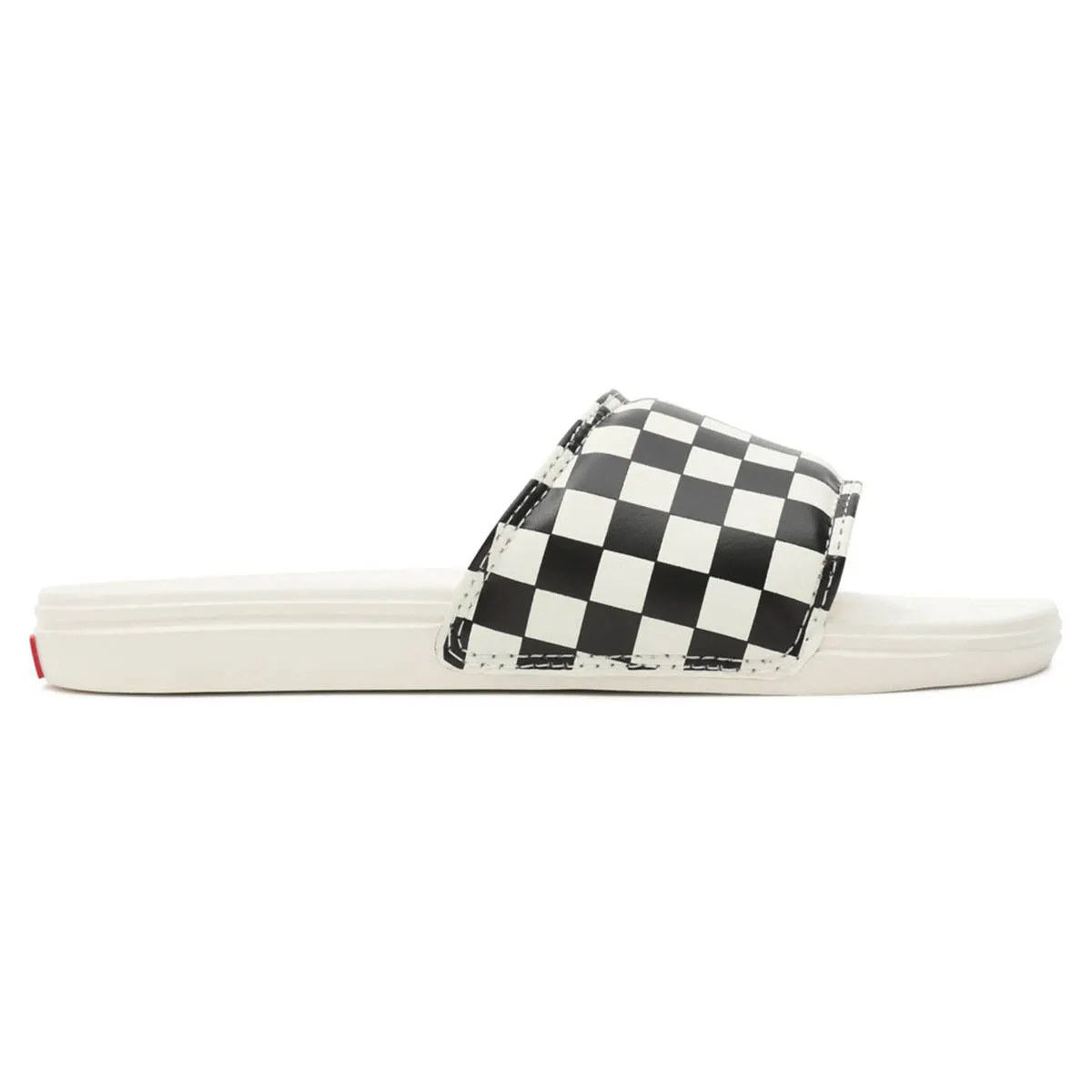 Vans La Costa Slide-On Shoes - White/Check