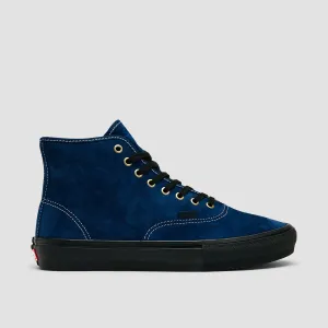 Vans Skate Authentic High Top Shoes - Navy/Black