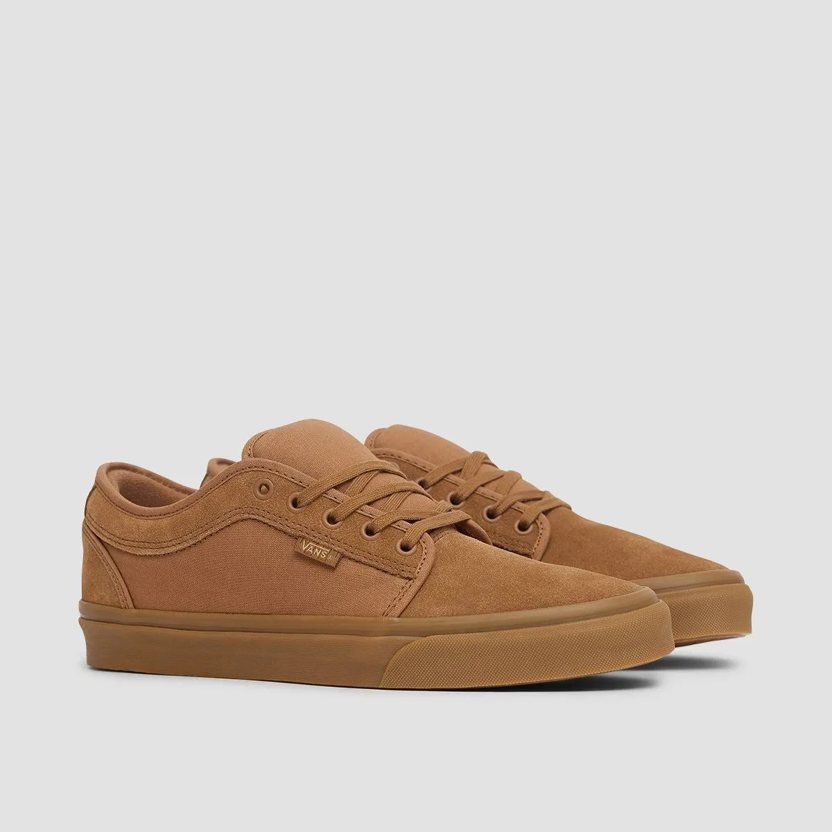 Vans Skate Chukka Low Shoes - Light Brown/Gum