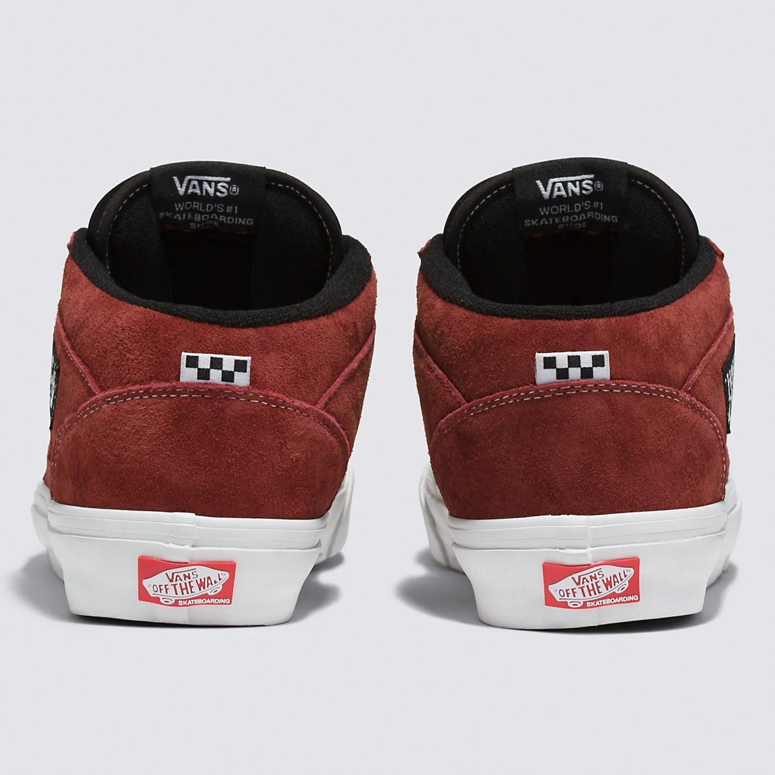 Vans Skate Pig Suede '92 Half Cab Skateboard Shoe - Brick