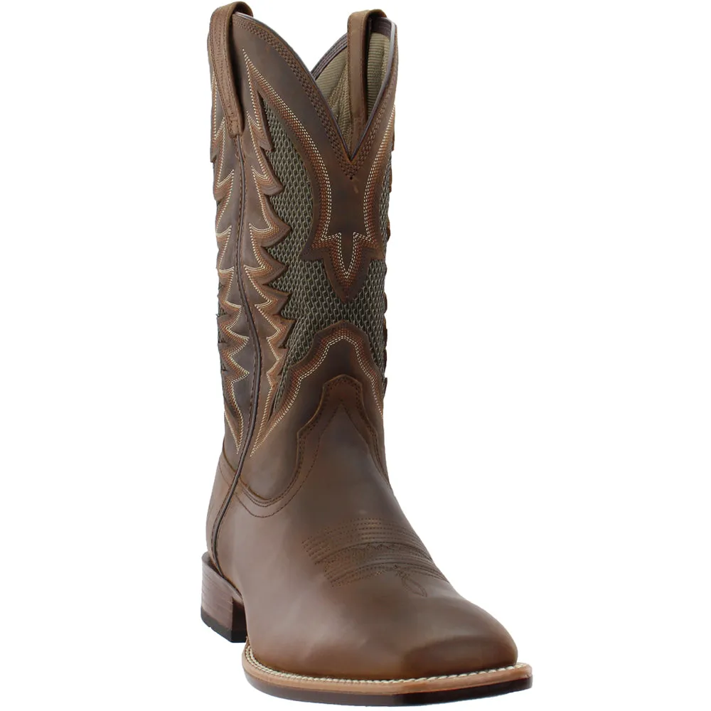 VentTEK Ultra Square Toe Cowboy Boots